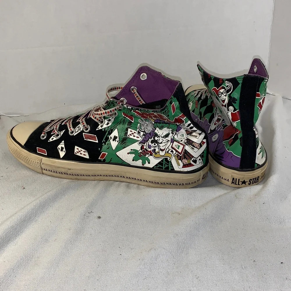 Converse AllStar Chuck Taylor DC Comics ‘The Joker’ High-Top Sneakers